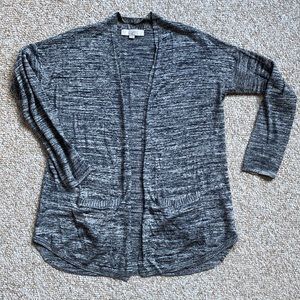 LOFT gray cardigan